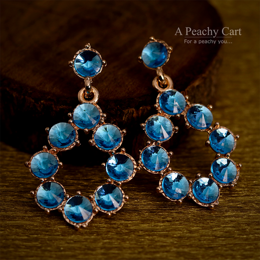 Blue Lagoon Droplets Earrings