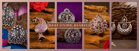Desi Oxide Diaries: 5 Everyday Looks with Oxidized Jewelry