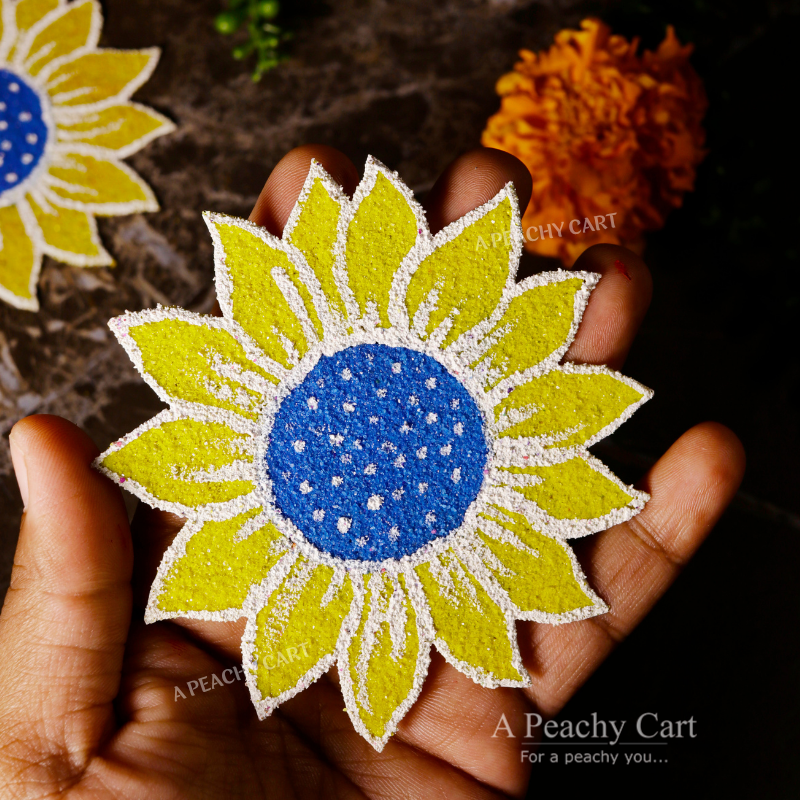 Surajmukhi Ready Rangoli (Set of 2)