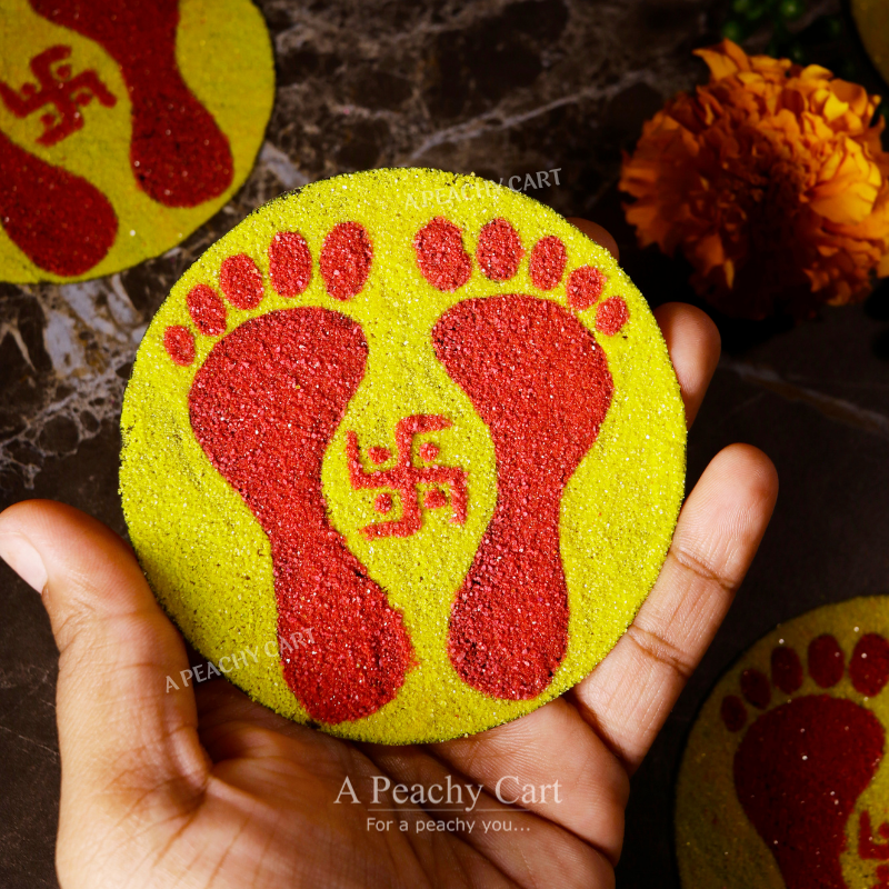 Shubh Laxmi Ready Rangoli (Set of 2)