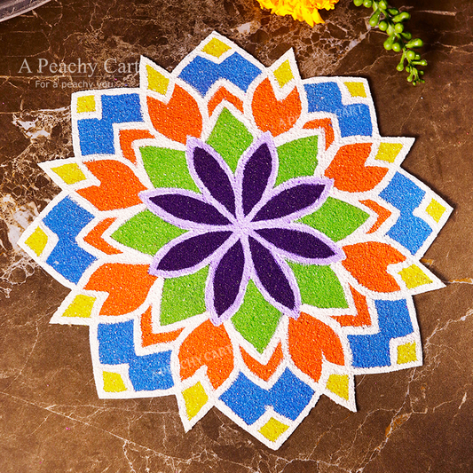 Petal Pop Ready Rangoli (1 Piece)