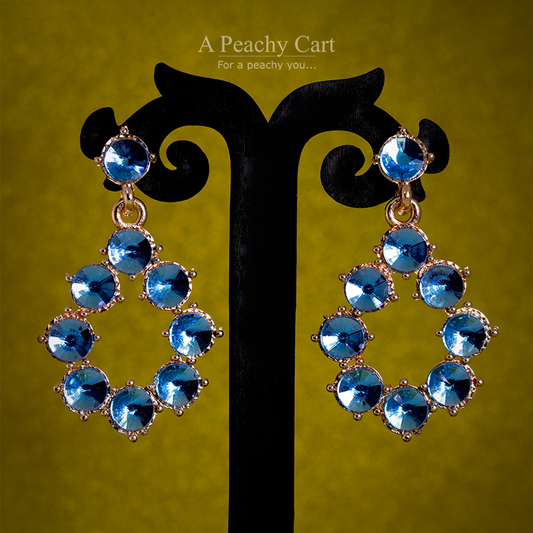 Blue Lagoon Droplets Earrings