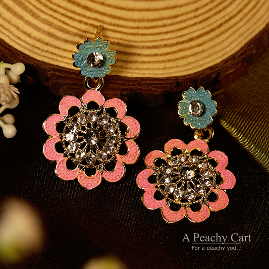 Blush Blossom Earrings
