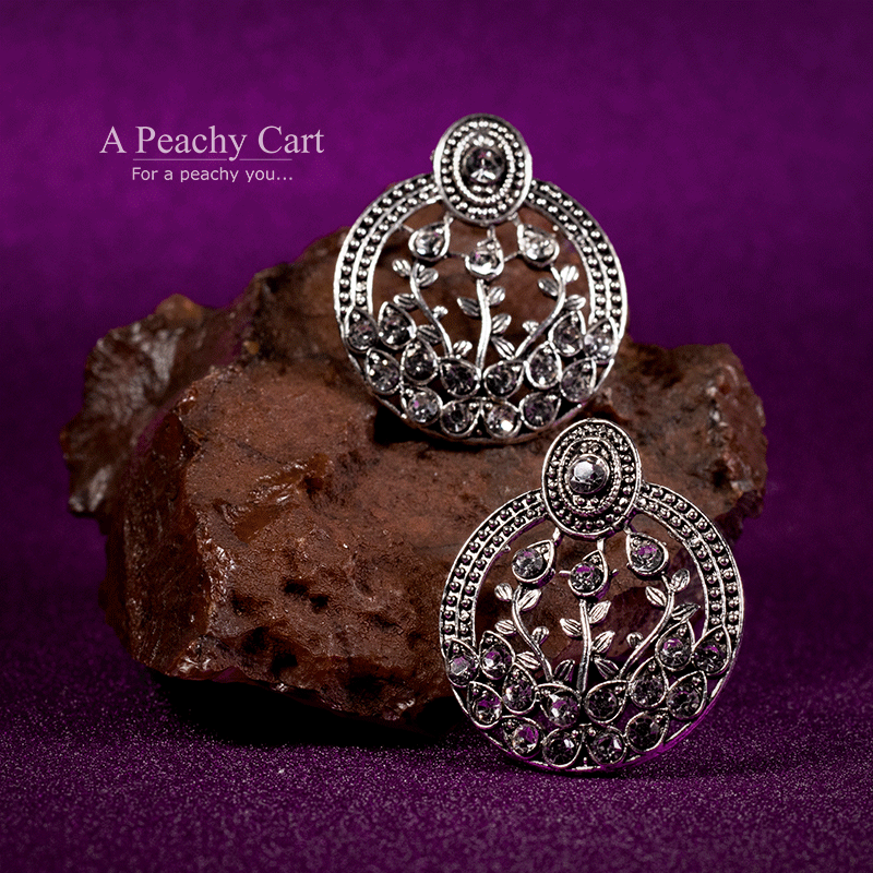 Nature's Circle Buds Earrings