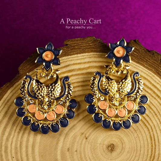 Royal Blue Grace Earrings