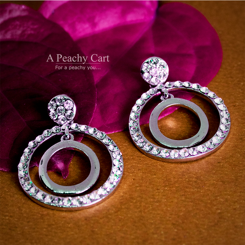 Sparkle Circles Earrings